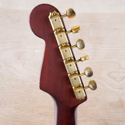 Fender Order Made ST-62 Stratocaster Reissue MIJ 1993 Satin Transparent Walnut Fujigen w/ Bag image 23