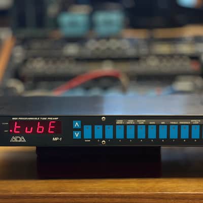 A/DA MP-1 Tube Guitar Preamp MEGA BUNDLE - SERVICED - 1980s - Black - Includes MicroCAB and MC-1 MIDI Controller image 2