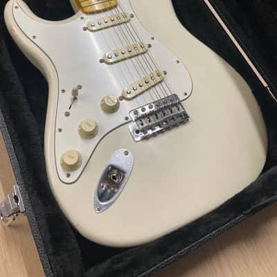 Left Handed Lefty Stratocaster Buzzcaster StratBuzz 2024 - Aged Cream Musikraft MJT image 2