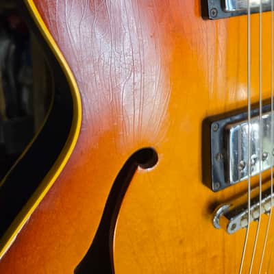 1965 GIBSON ES-335TD Cherry Sunburst image 8