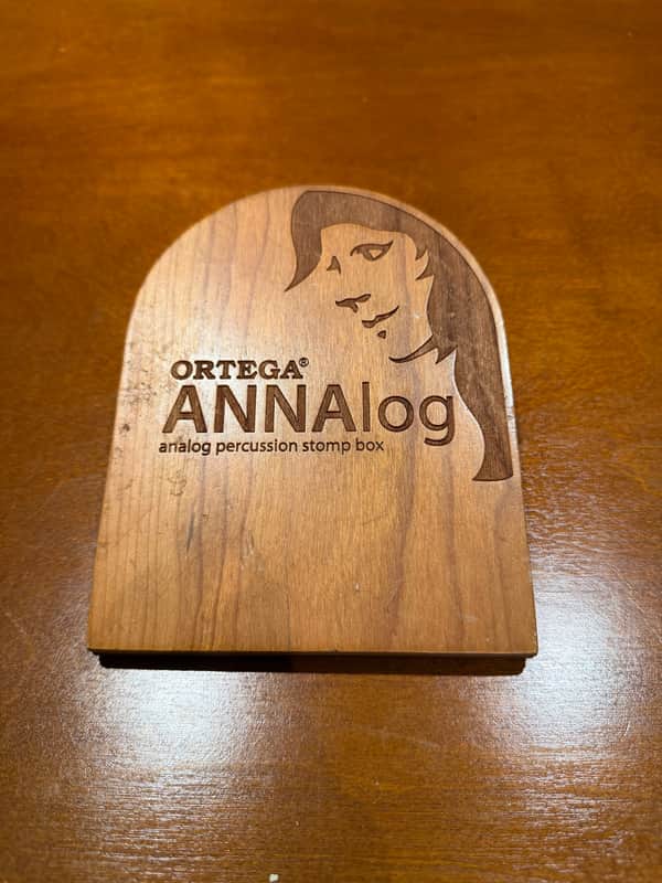 Ortega ANNAlog Percussion Stompbox 2010s - Natural Bild 1