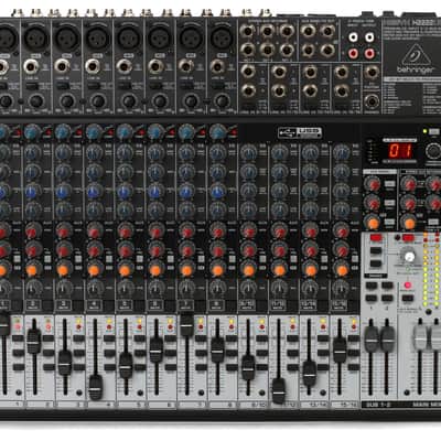Behringer Xenyx X2222USB Mixer with USB and Effects image 1