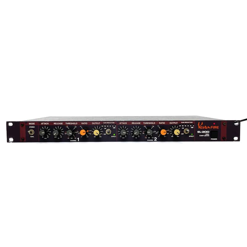 Vesta Fire SL-200 Dual Compressor/Limiter Made in Japan Worldwide Worldwide Shipment image 1