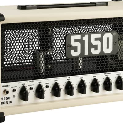 EVH 5150 Iconic Series 15W 6L6 Head Ivory image 3