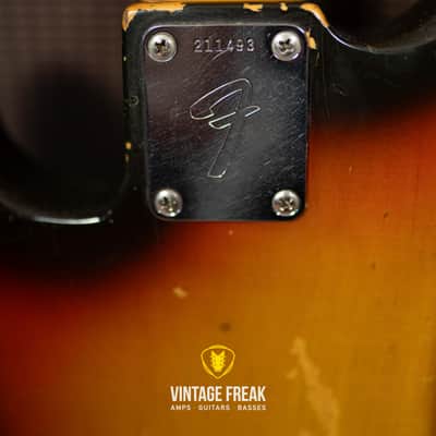 Fender Precision Bass 1968 - Sunburst image 12