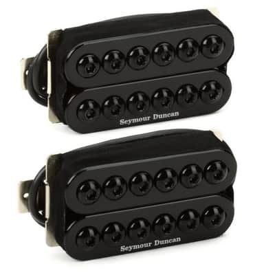 Seymour Duncan® SH-8 Invader Humbucker Set~Black~16.6k-B 7.5k-N~4 Wire~USA~New image 1