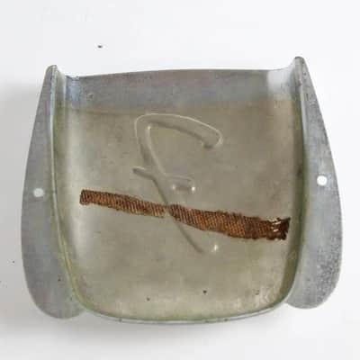 1978 Vintage Fender Jazz Bass BRIDGE COVER 1979 1980 1981 USA Chrome 1970s-1980s image 5