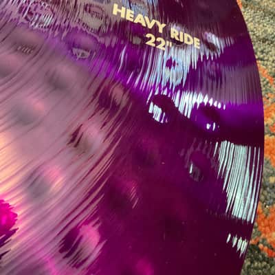 Paiste 900 Series Color Sound Purple 22” Heavy Ride Cymbal image 5