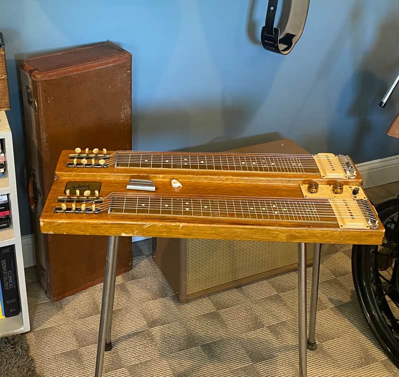 Gibson Consolette Double Neck Lap Steel | Reverb