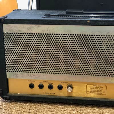 Marshall JCM 800 Lead Series Model 2210 100-Watt Master Volume Head with Reverb 1989 Black image 6