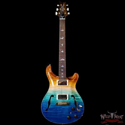 PRS Wild West Guitars 25th Anniversary Limited Run Wood Library Artist Package Hollowbody II Piezo Beach Fade (Private Stock Color) 5.55 LBS (US Only / No International Shipping) image 3