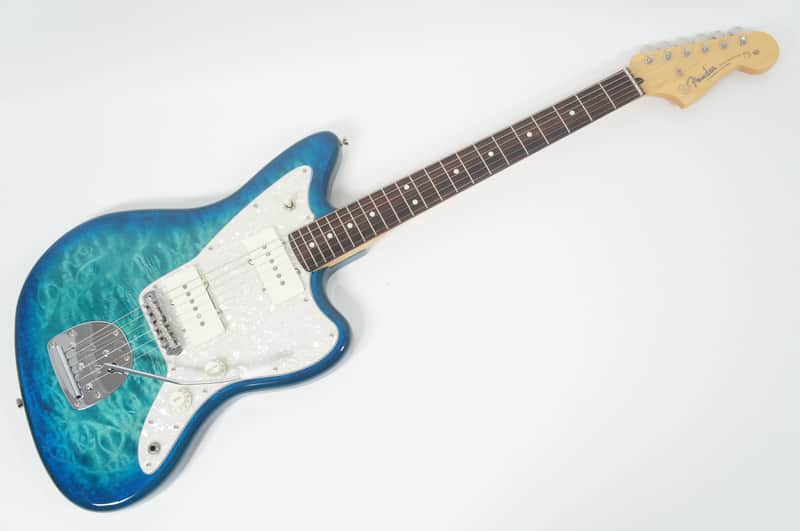 [SALE Ends June 30] Fender 2024 Collection Made in Japan Hybrid II Jazzmaster Quilt Aquamarine Limited Edition image 1