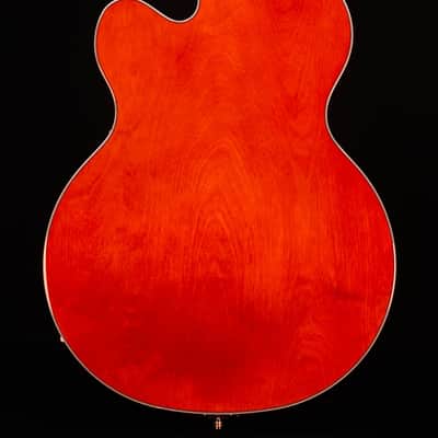 Gretsch G5420T Electromatic Hollow Body Single-Cut with Bigsby, Laurel FB, Orange Stain image 3