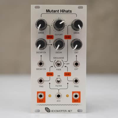 Hexinverter Mutant Hihats Eurorack Synthesizer Module #58491 image 1