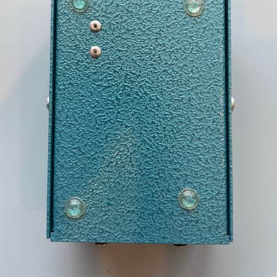 Pigeon FX Hornsby Skewes Treble Booster 2000's - teal, hammered finish image 8