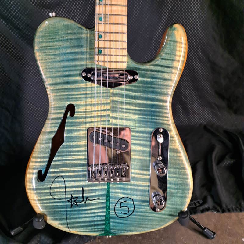 Custom Custom thinline T style guitar 2023 - Gloss Body / Satin Neck image 1