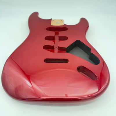 HooDoo Stratocaster Body Alder Metallic Red Light hsb6556 image 5