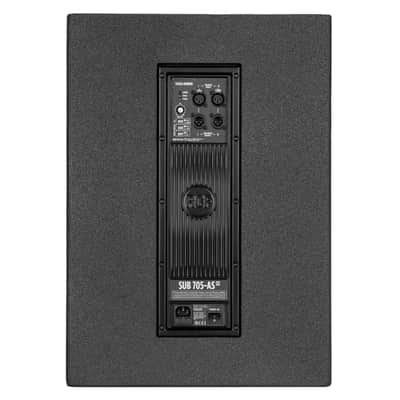RCF SUB 705-AS MK3 15" Active Powered Subwoofers Subs Pair w Covers Package image 4