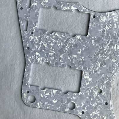 For Japan Jazzmaster Guitar Pickguard , 4 Ply White Pearl image 4