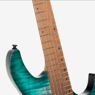 Cort Space 6GTR Electric Guitar w/Gig-bag. Semi Gloss Lagoon, B-Stock image 15