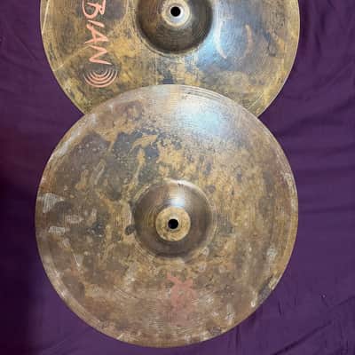 Sabian 14" XSR Monarch Hi-Hat Cymbals (Pair) 2016 - Present - Unlathed image 1