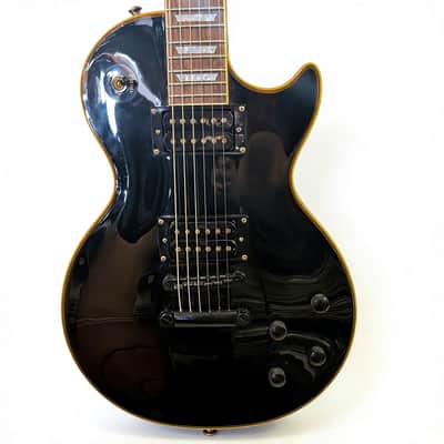 Epiphone Les Paul Custom 2008 - Yellow Ebony - Limited Edition image 2