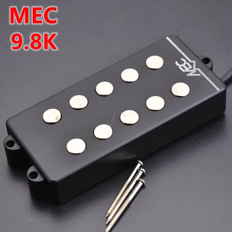 MEC Passive 5 String Bass, 9.8K Resistance image 1