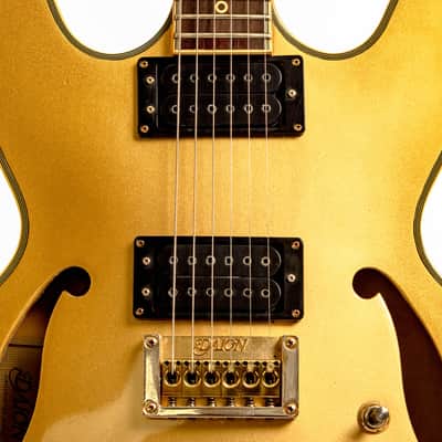 Daion Headhunter HH-555 "Gold Top" (Special Order Color) 1982? w/ Hardshell Case image 4