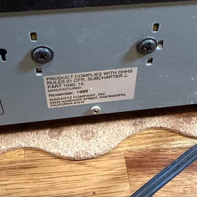 Rare Marantz CD-3577 Single Disc CD Player Vintage Century Collection image 12