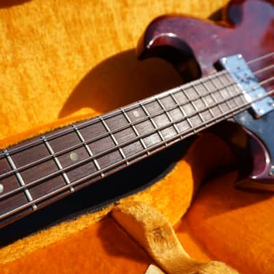 Rare 1969 Gibson EB-0 Short Scale Left Handed "Lefty" Bass image 21