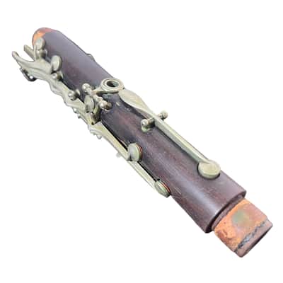 Aguste Crampon Bb Antique 1900-1925 Model Silver Plated Keys with 2 Barrels image 10