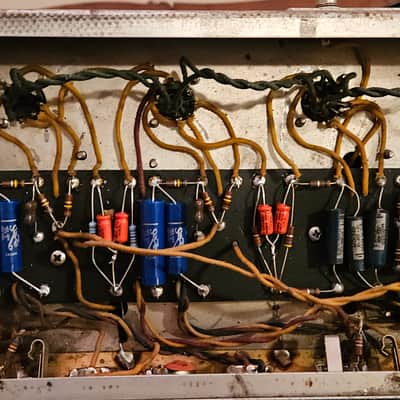Fender Tremolux 6G9-A 30-Watt Guitar Amp head 1960 - 1963 - Blonde image 7