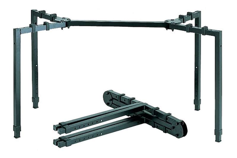 Quik Lok WS-550 Heavy Duty T Stand for Mixing Consoles, DJ, and Digital Pianos image 1