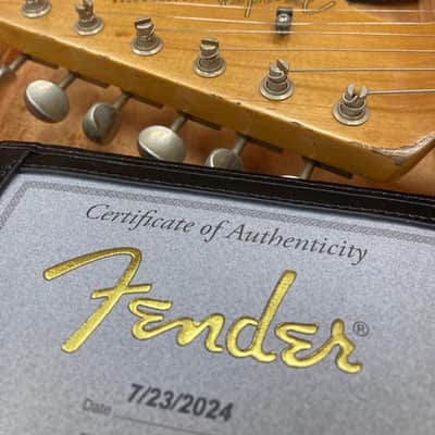 Fender Stratocaster Customshop SUPHREL 1963RI 2024 - Super Faded Aged Black Over 3-Colour Sunburst image 9