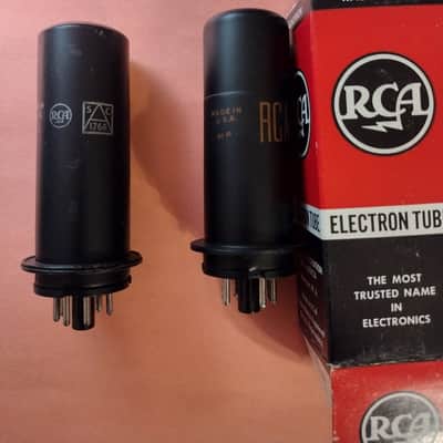 RCA 6L6, JAN CRC 6L6 1950's - Black bottle image 2