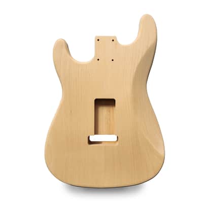 Stratocaster Guitar Body HSH - Unfinished - 2 Piece American Alder image 2