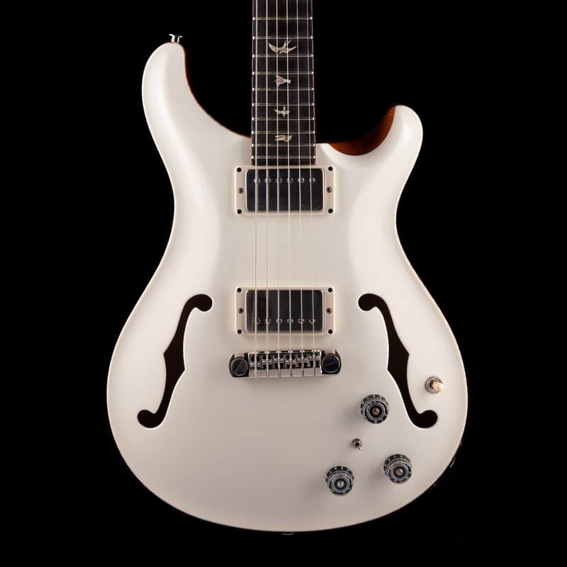 Used 2024 PRS Hollowbody II Piezo Antique White with OHSC image 1