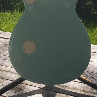 Gretsch G2215 P90 Streamliner Jr Jet Club 2010s Mint Metallic - Indonesia image 8