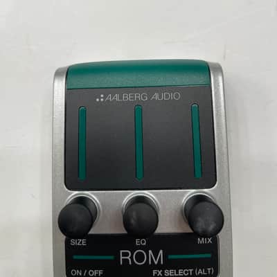 Aalberg Audio ROM RO-1 Stereo Digital Reverb Guitar Effect Pedal + Original Box image 3
