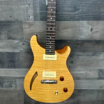 PRS SE Custom Semi-Hollow – Natural Flame Top Korea 2005 image 4