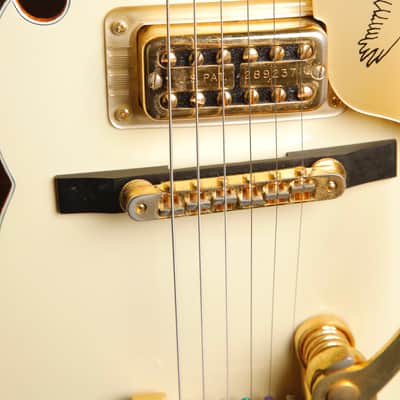 Gretsch G6136T-LTV White Falcon Hollowbody Electric Guitar 2010 Pre-Owned image 8