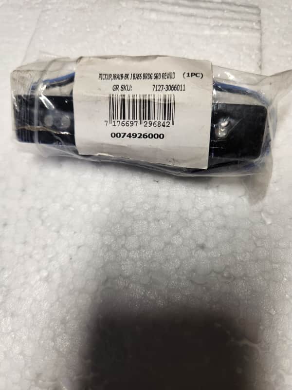 Fender Squier Classic Vibe 60's Jazz Bass Bridge Pickup GRD REWRD- 7127-3066011 (0074926000) image 1