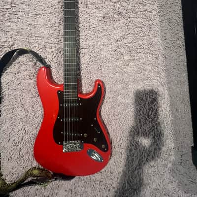 1979 Tokai Silver Star Strat Style Electric Guitar - Dakota Red - Warmoth Neck - SS Frets - P90 Pickups - Callaham Bridge/Saddles - Custom Wood Pickguard image 6
