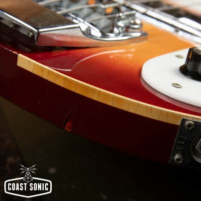 1991 Rickenbacker 4003 Bass w/ Bartolini TCT Preamp, Fireglo, Made in USA, with case image 23