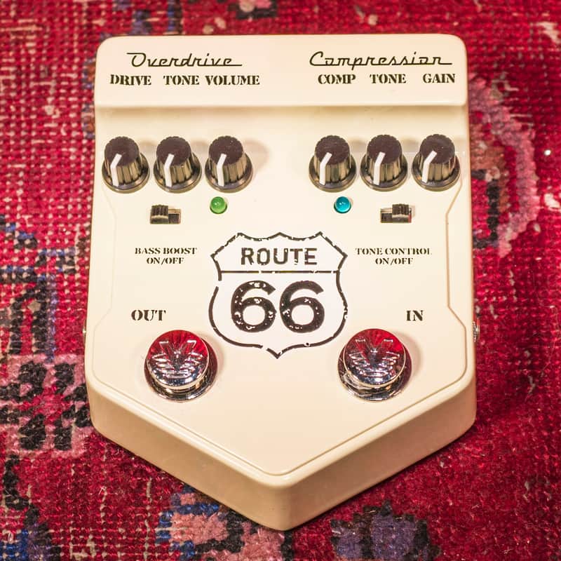 Visual Sound Route 66 Overdrive Pedal (Owned by Mikey Demus of Skindred) image 1