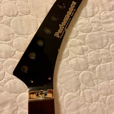 Performance Banana headstock Maple neck 1990 Black head image 2
