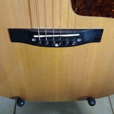 Aria GR30 Acoustic Guitar~Gallagher~Large Soundhole~Bluegrass~Rosewood~Solid~w/Hard Case~Video~Japan~70's image 7