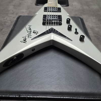 Dean Dave Mustaine King V VMNT Signature USA Custom Shop Flying V NAMM American Pre-Production Prototype 2006 PRE-GIBSON Megadeth Korina Signature Guitar Artist Owned by DAVE MUSTAINE Master Built Masterbuilt by Dean Zelinsky ESP DV8 Lawsuit image 23