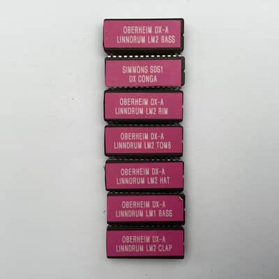 Complete Custom EPROM Drumkit Sets For The Oberheim DX (Choice of 115 Drumkits) image 3