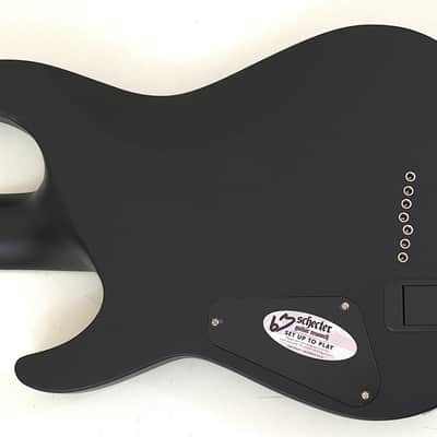 Schecter Damien Platinum-7 Guitar Satin Black B-Stock 0322 image 6